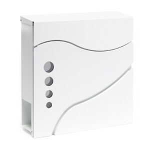 Designová poštovní schránka V31 bílá