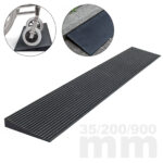 Prahová rampa 35x200x900mm, protiskluzová guma pro invalidní vozíky