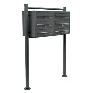 Poštovní Schránka 2×3 Antracik