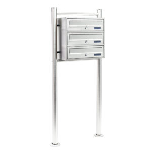 Poštovní Schránka 3 nerez ocel