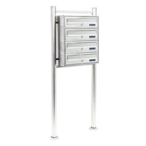 Poštovní Schránka 4 nerez ocel