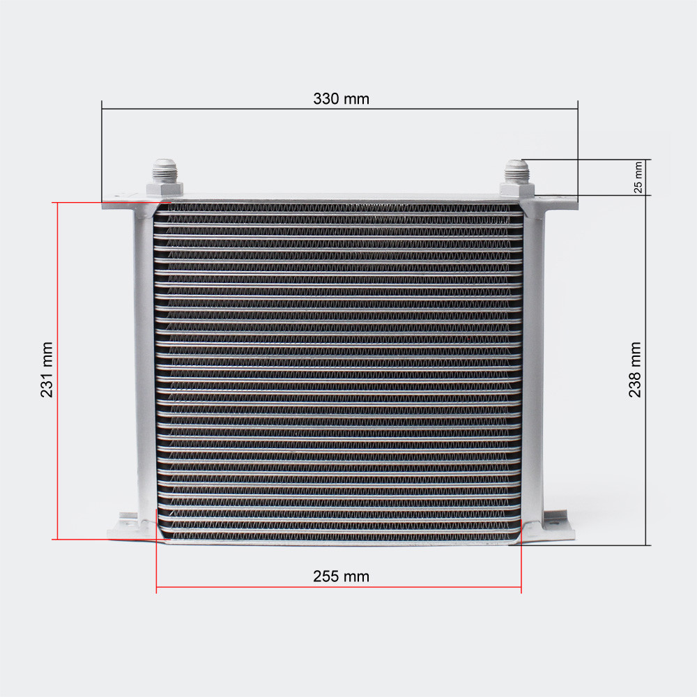 Hliníkový olejový chladič s 30 poli - Obrázek 3