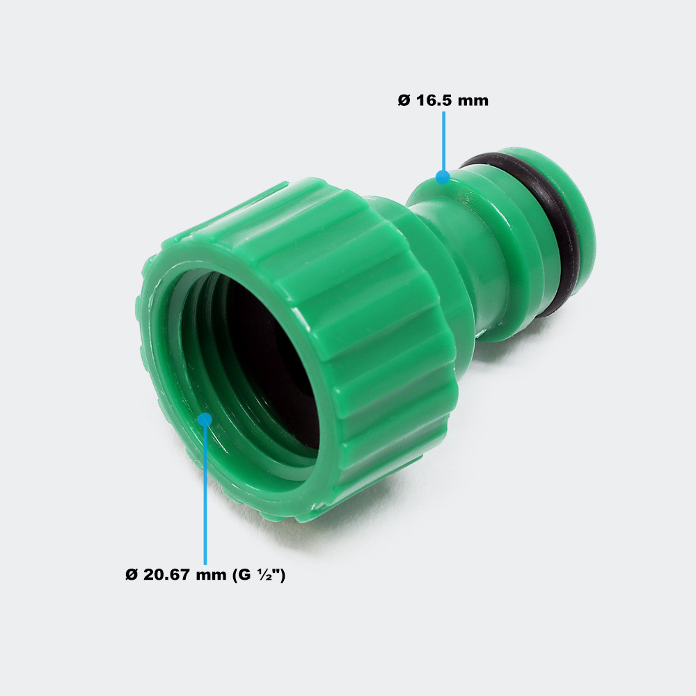 Solární vyhřívaná sprcha u bazénu 35L stříbrná barva - Obrázek 3