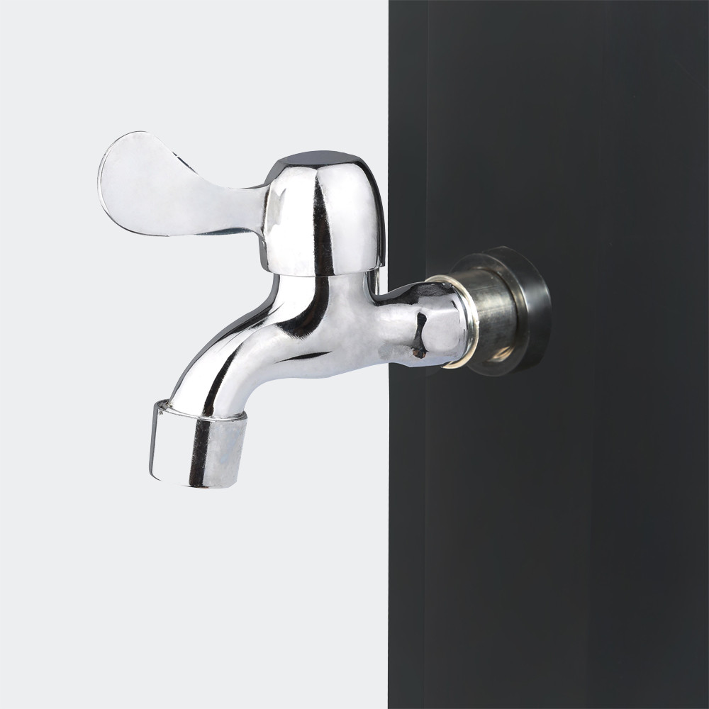 Solární vyhřívaná sprcha u bazénu 35L stříbrná barva - Obrázek 5