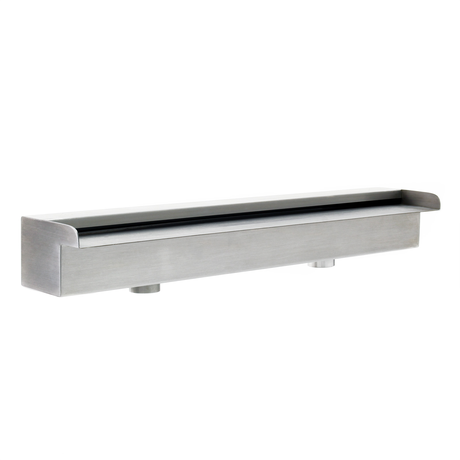 Nástěnný nerezový vodopád přelivný kaskádový 60cm rybník