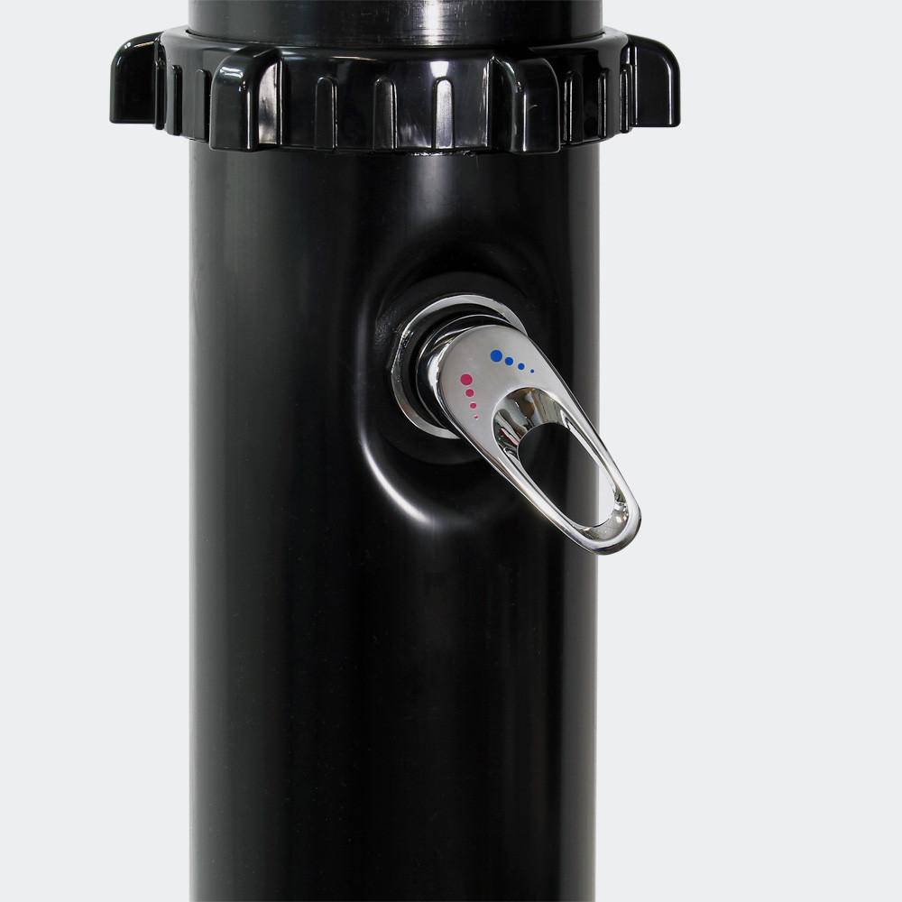 Solární vyhřívaná sprcha 35L černá - Obrázek 4