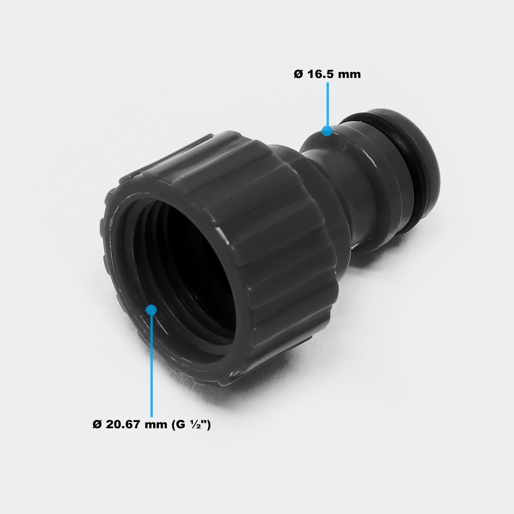 Solární vyhřívaná sprcha 35L černá - Obrázek 8