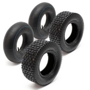 Sada 2x Pneumatiky 2x duše 16x6.50-8 Přímé ventily 4PR