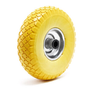 PU kolo 3.00-4 260 mm celopryžová pneumatika kovová ráfek odolný proti propíchnutí