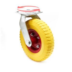 Rotující kolečko 220 x 58 mm odolné proti propíchnutí s kovovým ráfkem a upínáním