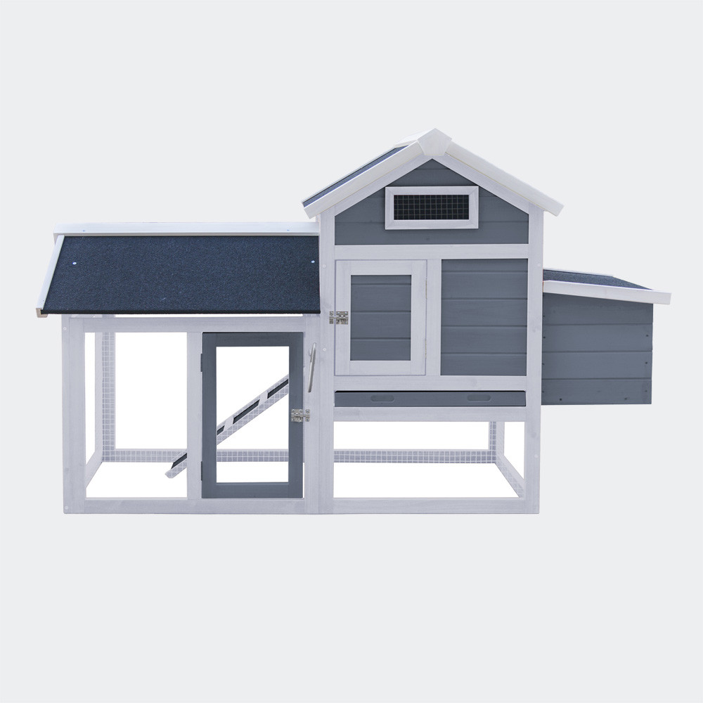 Kurník s hnízdním boxem a otevřeným výběhem - Obrázek 2