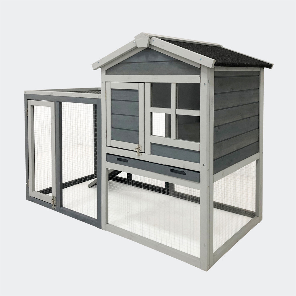 Králíkárna šedá Otevřený výběh - Obrázek 4