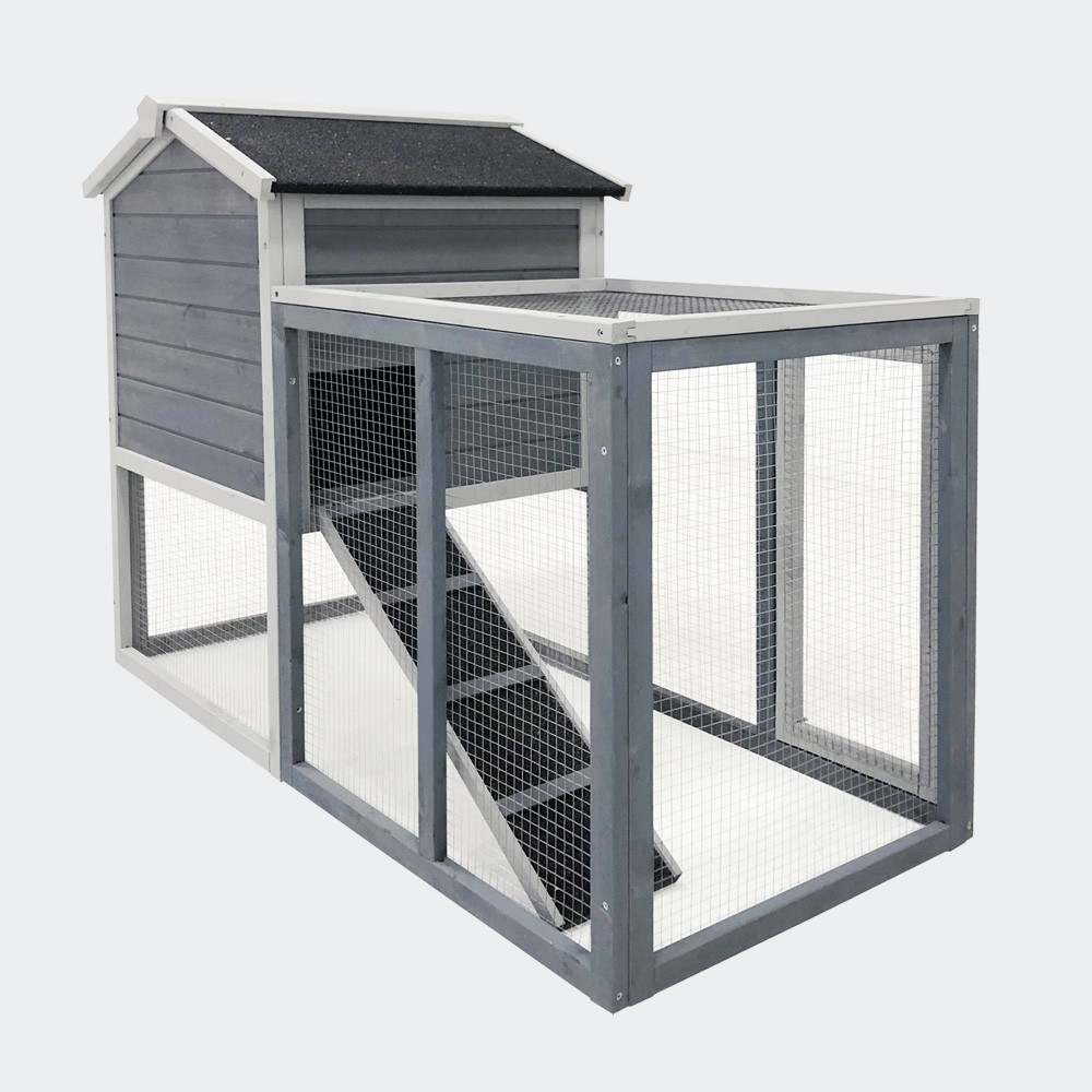 Králíkárna šedá Otevřený výběh - Obrázek 5