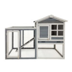 Králíkárna šedá Otevřený výběh