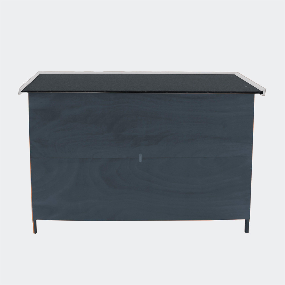 2podlažní králíkárna šedá - Obrázek 3