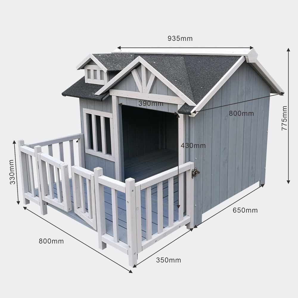 Luxusní XL psí bouda - Obrázek 4