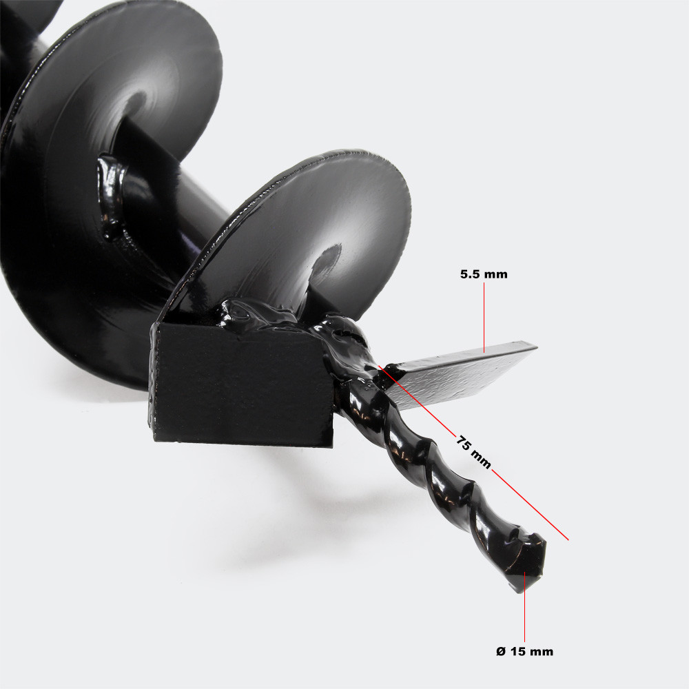 Zemní vrták s 63,3 cm3 3 hp 2,2 kW a vrták o průměru 100 mm - Obrázek 6