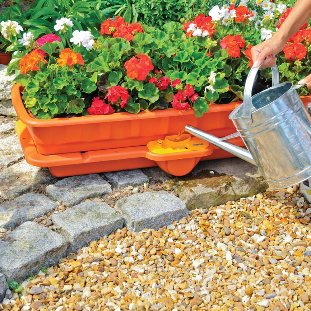 30litrová nádoba na květiny se zásobníkem na 15l vody 35x100x40cm - Obrázek 4