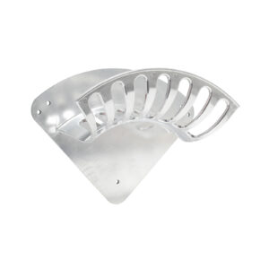 Věšák na hadice vyrobený z tlakově litého hliníku 259x189mm pro montáž na zeď