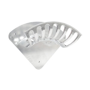 Věšák na hadice vyrobený z tlakově litého hliníku 259x189mm pro montáž na zeď