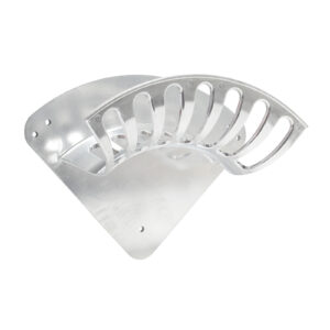 Věšák na hadice vyrobený z tlakově litého hliníku 339x247mm pro montáž na zeď