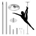 Pole dance tyč Ø 45 mm pro domácí pole fitness