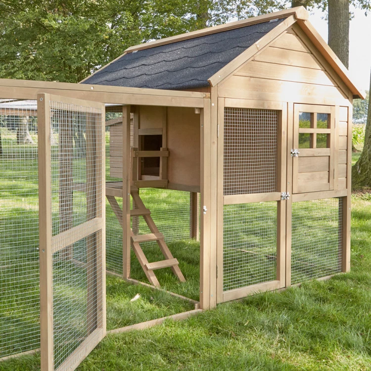 DŘEVĚNÝ MAXI KURNÍK TIRANA, 3000X1520X1210 MM - Obrázek 3