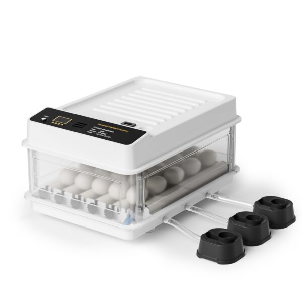 Automatický inkubátor Fudajo pro 24 vajec s automatickým otáčením