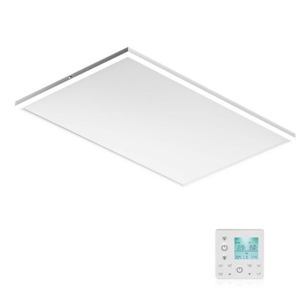 Stropní infra topení 660 W s LED osvětlením