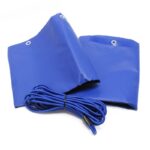 Plachta na přívěs 2575x1345x50mm Plochý kryt s napínacím lanem