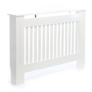 Kryt radiátoru Toboli bílý 112 x 19 x 82 cm