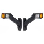 2x 4 LED obrysová světla 12V čtvercová obrysová světla pro přívěsy