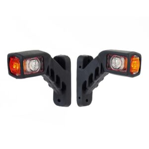 2x 4 LED obrysová světla 12V 3barevná obrysová světla pro přívěsy