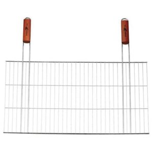 Rošt grilovací 68x38cm dřevo ručky  BBQ