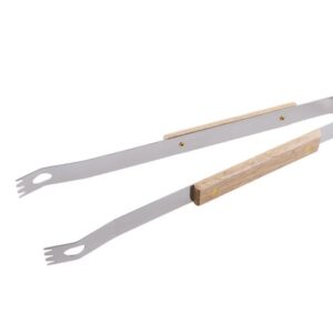 Grilovací kleště dřevo/nerez 38cm  FESTA