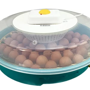 Poloautomatická líheň PUISOR IO-103 pro 51 vajec s otočným roštem a ovládací páčkou