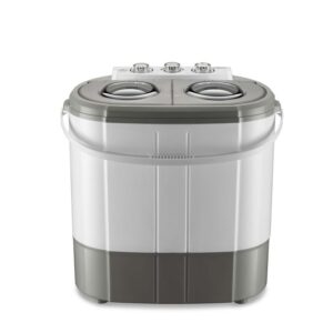 Mini pračka na kempování 3 kg se dvěma komorami 230 W
