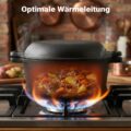 Litinový Dutch oven 6,2 l 2v1 se stojanem a příslušenstvím