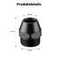 Sada náhradních trysek 8 mm pro omítací pistoli, 4 ks