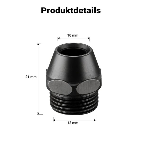 Sada náhradních trysek 8 mm pro omítací pistoli, 4 ks