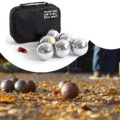 Sada na pétanque se 6 kovovými koulemi a taškou