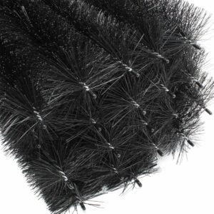 Kartáč na okapy 24 m 20x120 cm Ø 10,5 cm na ochranu listí, kun a ptáků, 20 kusů