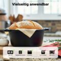 Litinový Dutch oven 6,2 l 2v1 se stojanem a příslušenstvím