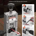 Kompaktní loupačka kabelů do 25 mm s ruční klikou pro vrtačku