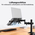 VESA držák na notebook pro monitorové rameno