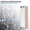Deskový výměník 125 kW s 30 nerezovými deskami