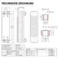 Deskový výměník 125 kW s 30 nerezovými deskami
