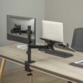 2v1 držák monitoru a notebooku na stůl s VESA uchycením