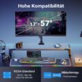 Stolní držák monitoru do 26 kg s VESA adaptérem
