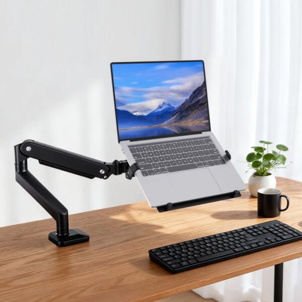 VESA držák na notebook pro monitorové rameno